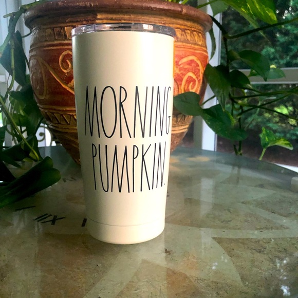 Rae Dunn Other - NWT Rae Dunn insulated coffee mug-Morning Pumpkin